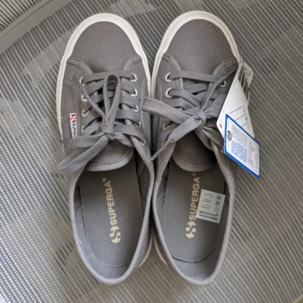 superga 2750 COTU CLASSIC GREY SAGE (the old and better version!)